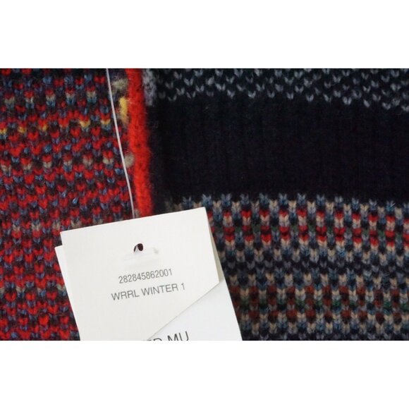 Ralph Lauren RRL Hand Knit Southwestern Cardigan Wool Blend Sweater New - Picture 8 of 9